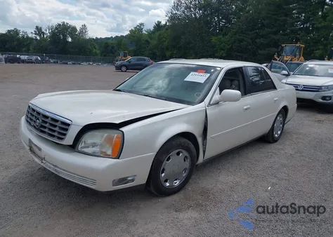 2001 Cadillac Deville Dhs z USA, uszkodzony, nr VIN 1G6KE57Y51U293393